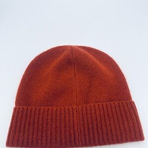 Charter Club Cashmere Cuffed Beanie Hat Women's One Size BRONZE PECAN